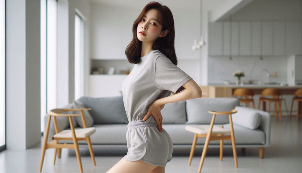 허리 숙일 때 통증 완화를 위한 스트레칭 동작
