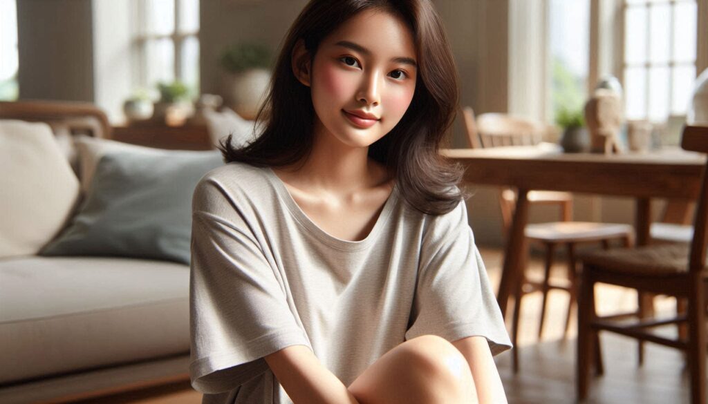 아침에 발뒤꿈치 통증 생기는 이유로 발뒤꿈치를 잡고 있는 여성 모습