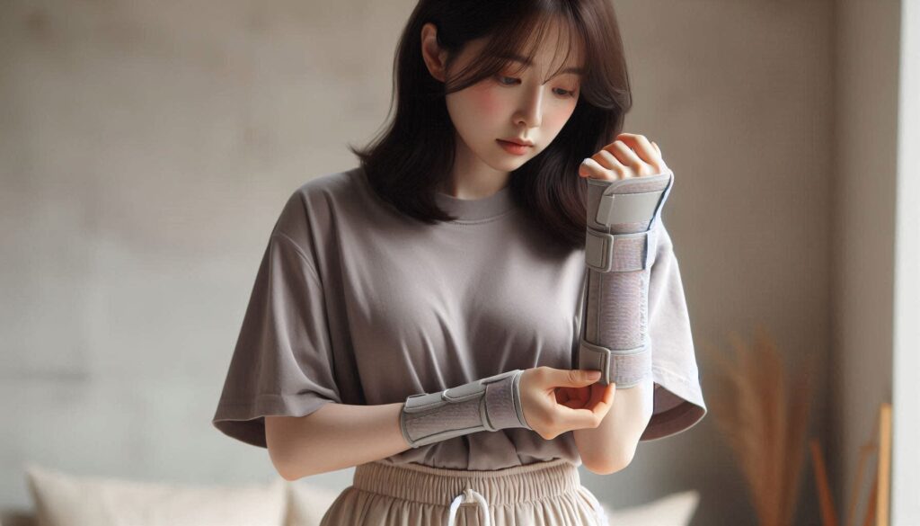 손목 보호대 효과가 떨어지는 잘못된 착용 방법